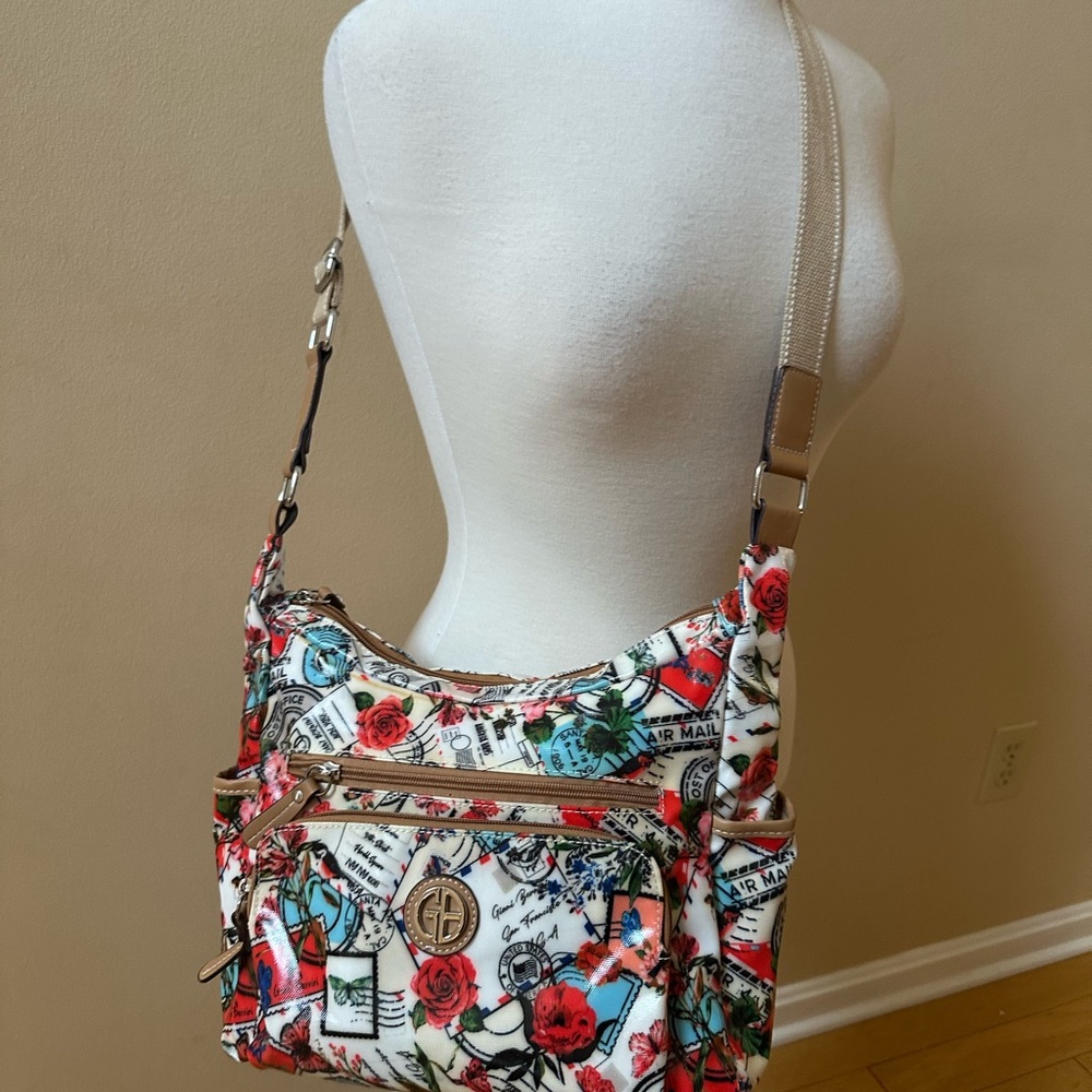 Giani Bernini Postcard Medium Hobo Bag
